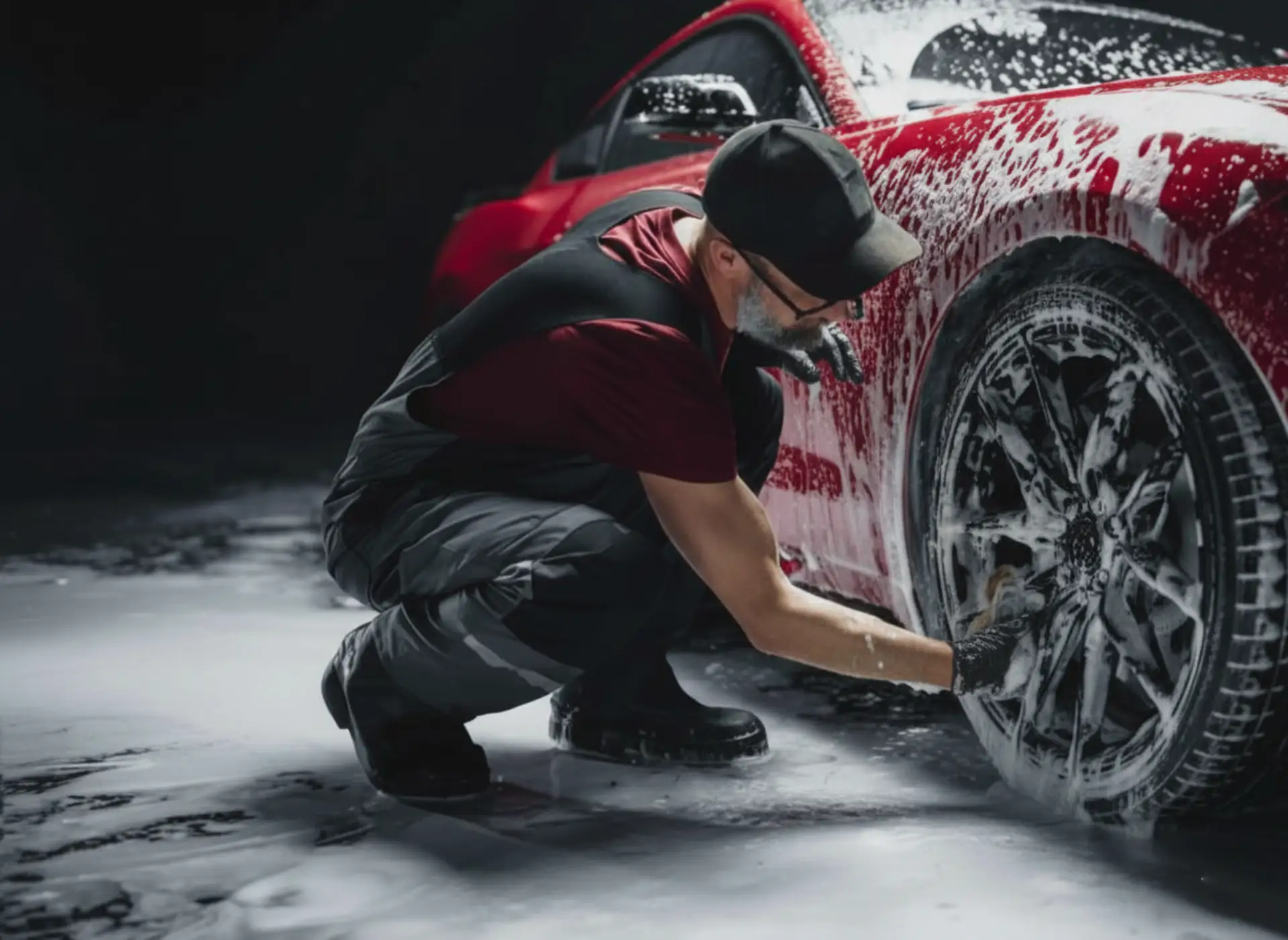 Rims & tires washing